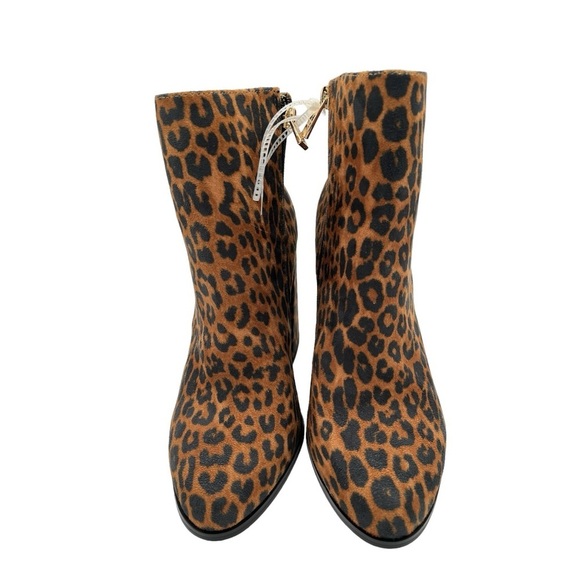 Jessica Simpson Burdete Leopard Ankle Bootie Women's Size 8.5 - Picture 2 of 9